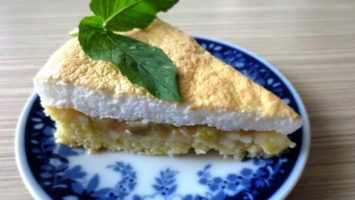 Recept na koláč s rebarborou