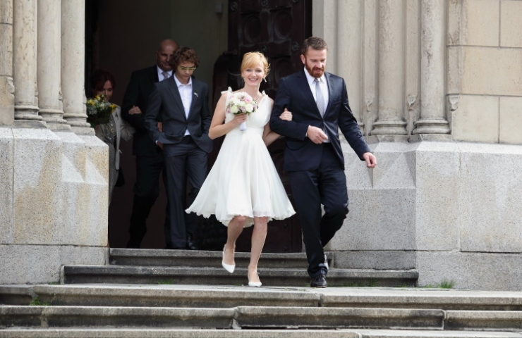 "FOTO: Anna Geislerova a Stanislav Majer ve filmu Libanky"