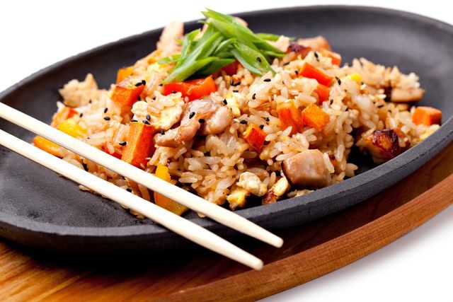 Recept na smaženou rýži