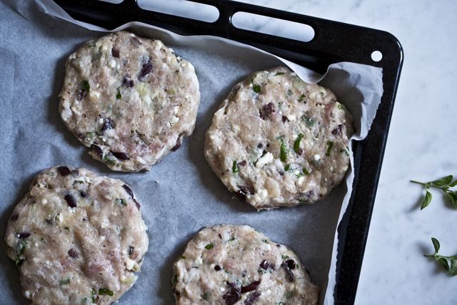 recept na krůtí hamburgery