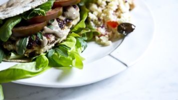 recept na krůtí hamburgery