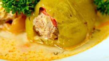 Recept na plněné papriky s rajskou