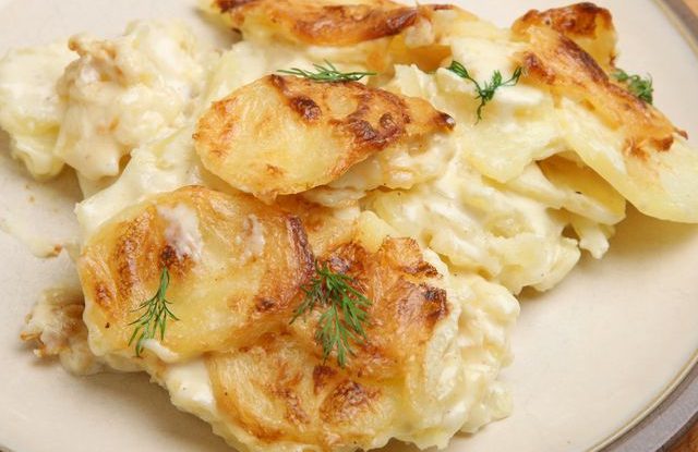 Recept na Smetanove brambory