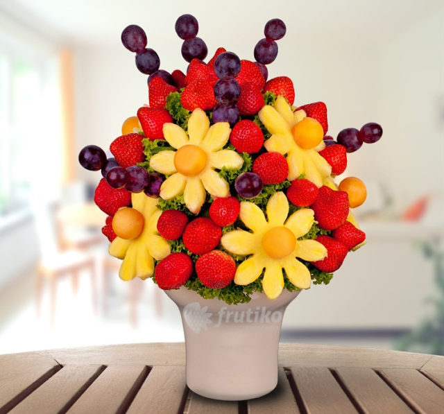 Ovocná jedlá kytice Frutiko