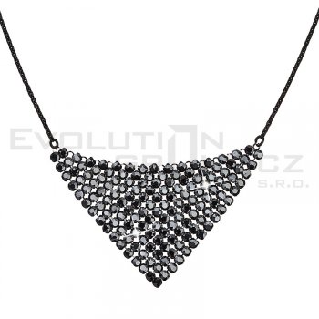 Náhrdelník se Swarovski Elements Hematite, 1 158 Kč. Zdroj: EvolutionGroup.cz