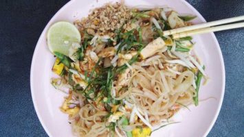 Jak smažit čínské nudle Recept pad thai