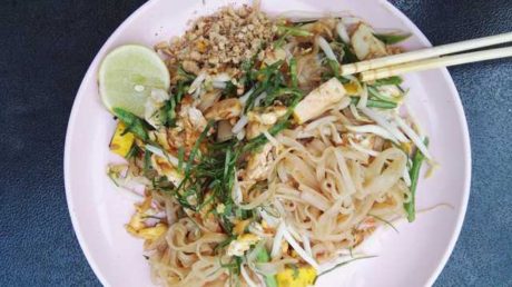 Jak smažit čínské nudle Recept pad thai