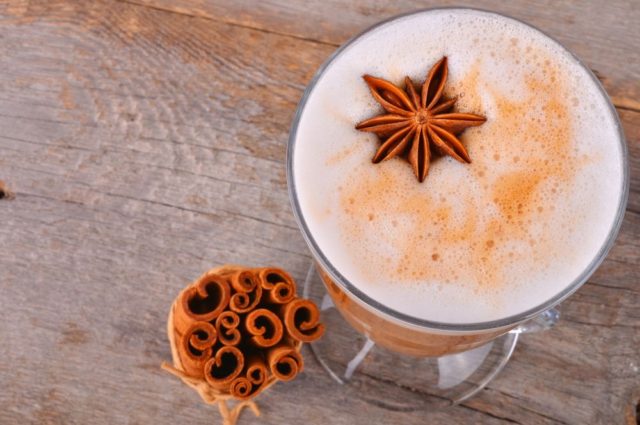 Chai latte kalorie