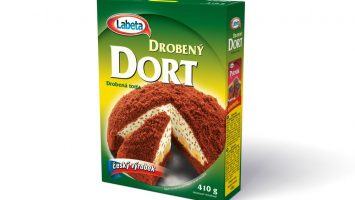 labeta drobený dort