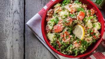 Tabbouleh, recepty z bulguru