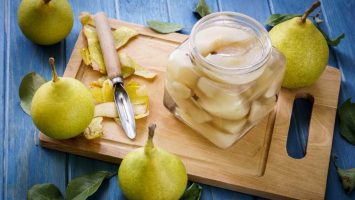 Recept na hruškový kompot