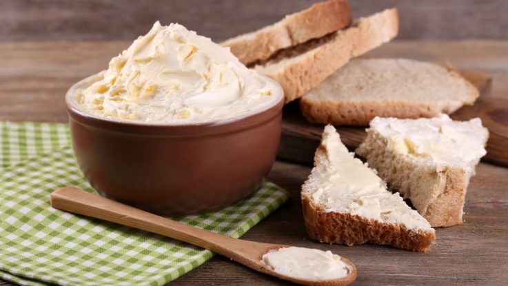 Recept na domácí máslo