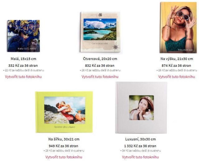 Fotoknihy na rajce.net