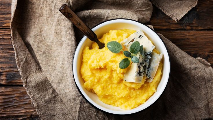 polenta recept