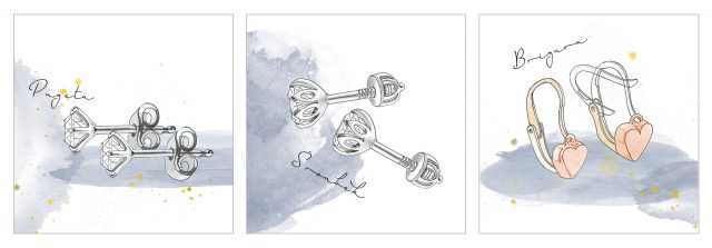 zapínání náušnic