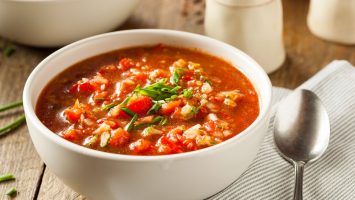 studená polévka gazpacho