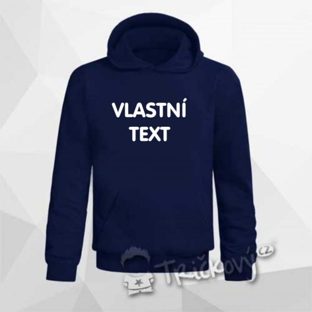 Mikina s vlastním potiskem