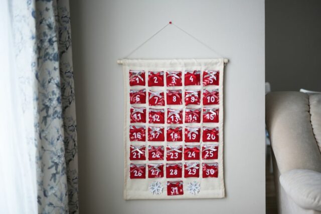 Adventní kalendář DIY