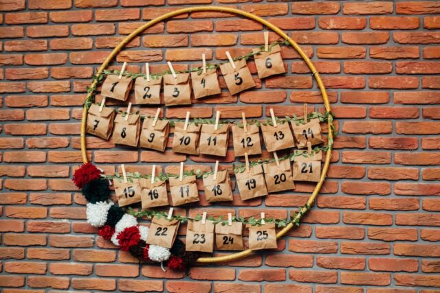 Adventní kalendář DIY