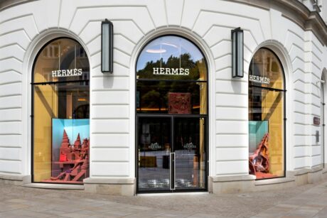 Obchod Hermes a kabelky Birkin bag