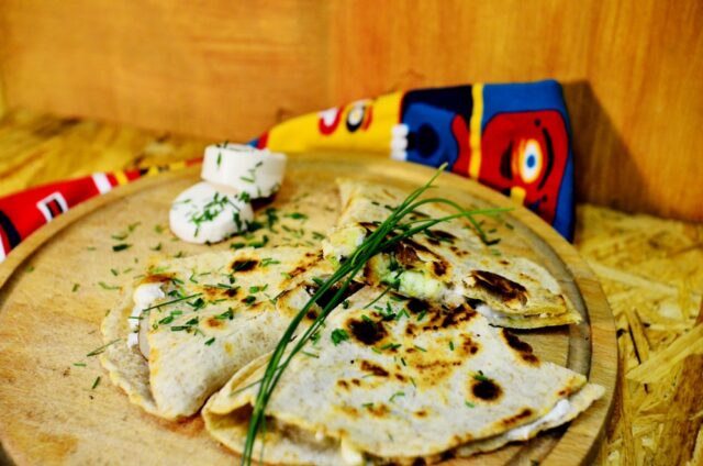 Jarní quesadilla