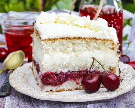 Recept na třešňový dort