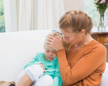 otřes mozku u děti, chřipka od nachlazení