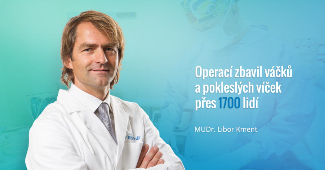 Klinika Esté, Mudr. Kment, soutěž o plastickou operaci ocnich vicek