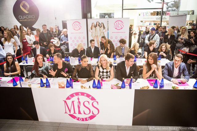 Česká Miss 2016, Casting v Quadrio