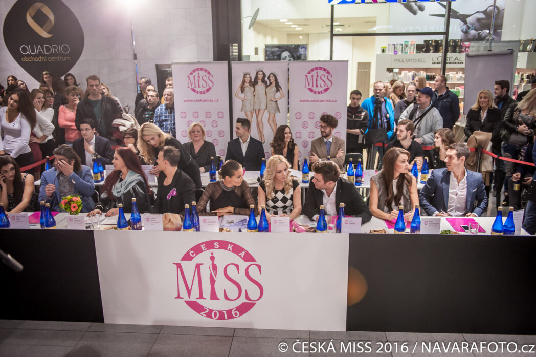 Česká Miss 2016, Casting v Quadrio
