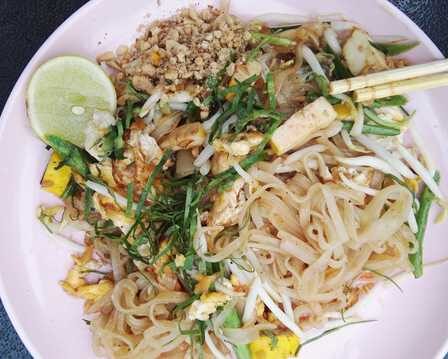 Jak smažit čínské nudle Recept pad thai