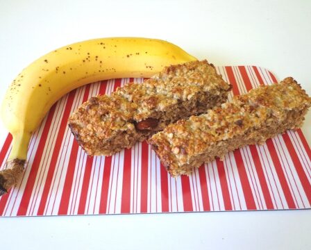 Recept na domácí flapjack banánový