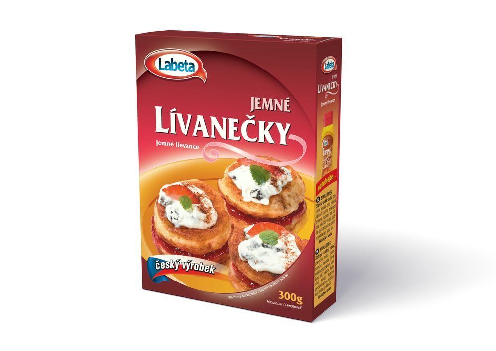 labeta jemné lívanečky