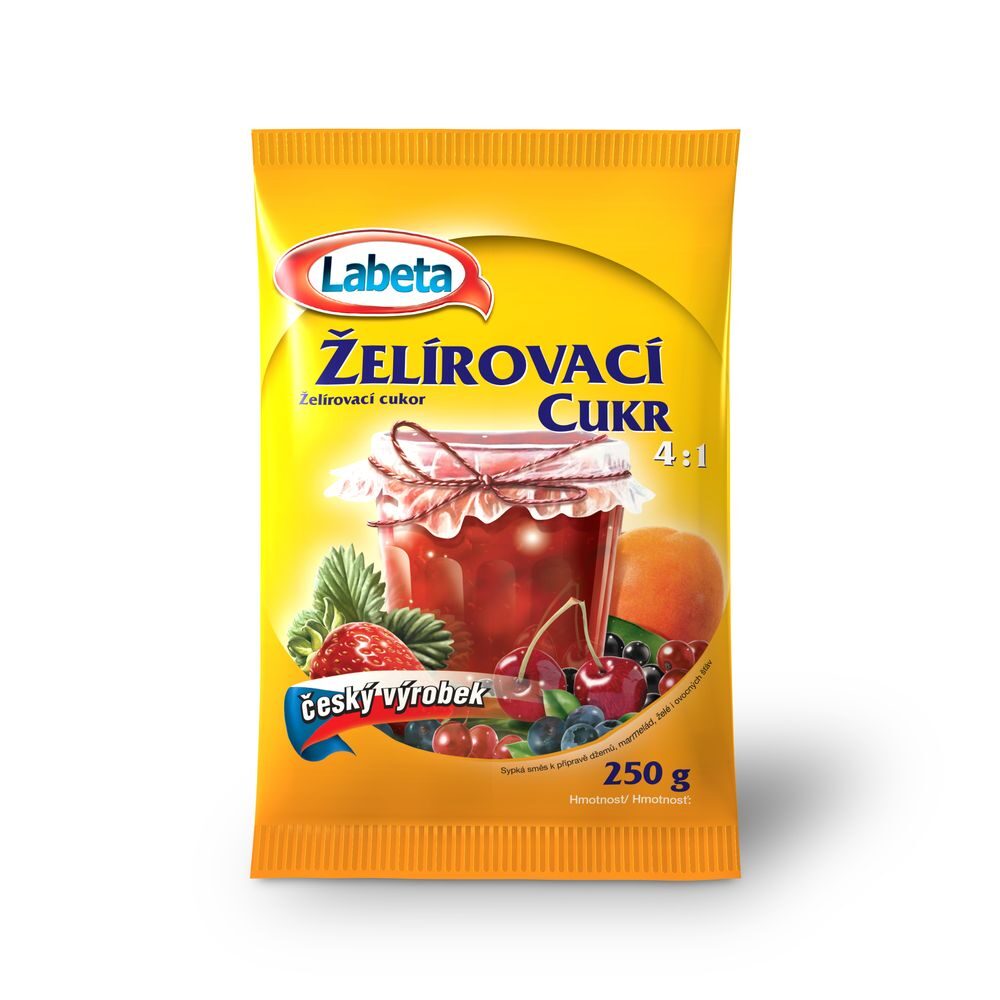 labeta želírovací cukr