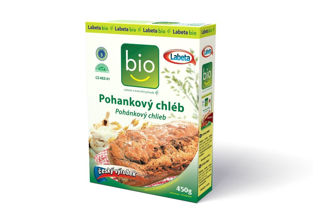 labeta bio pohankový chléb