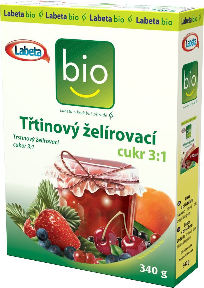 labeta třtinový želírovací cukr