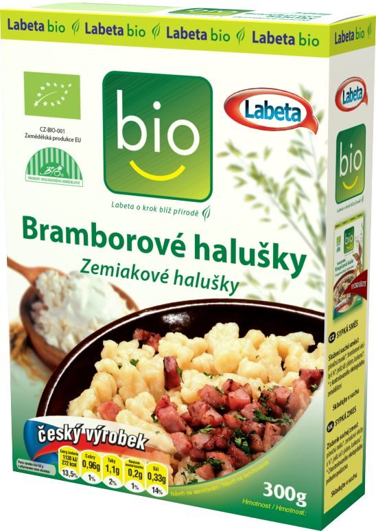 labeta bramborové halušky