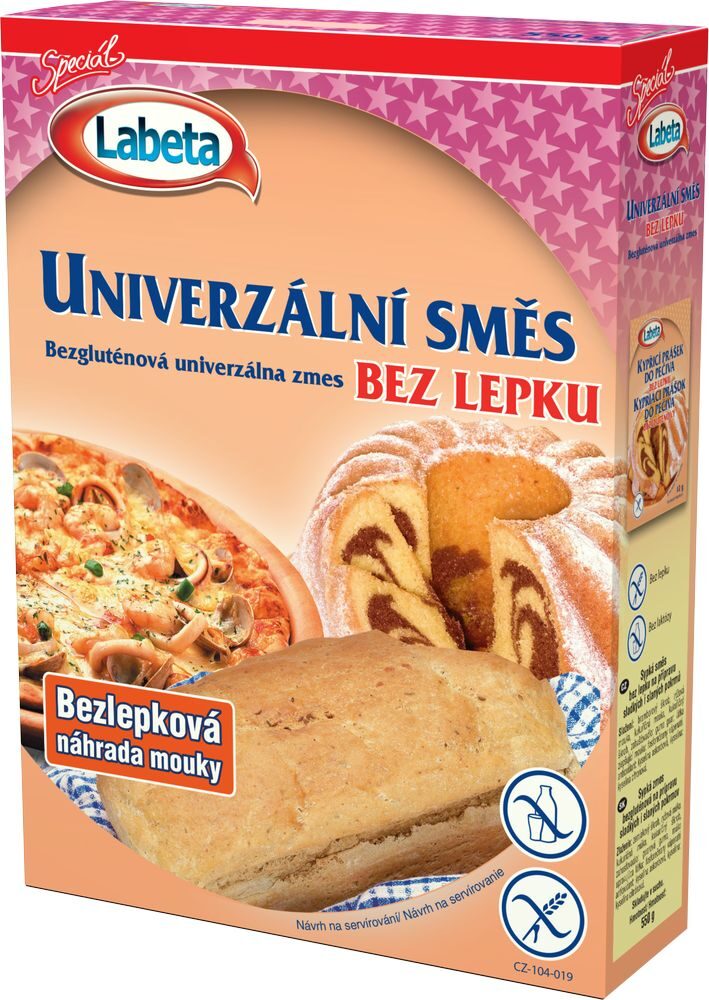 labeta univerzální směs bez lepku