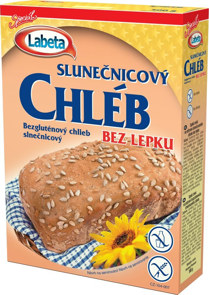 labeta slunečnicový chléb