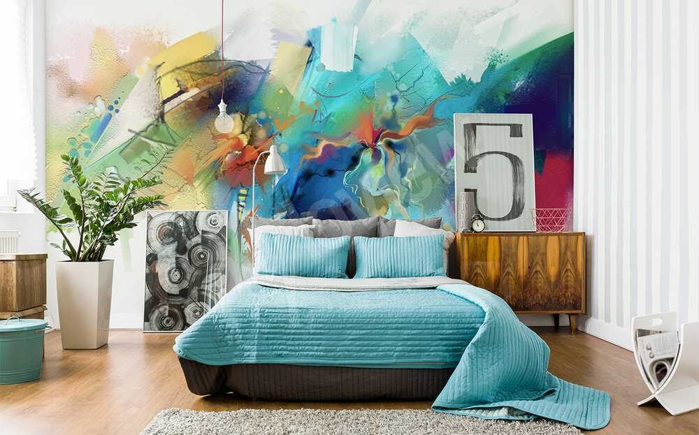 Street art v tapetách