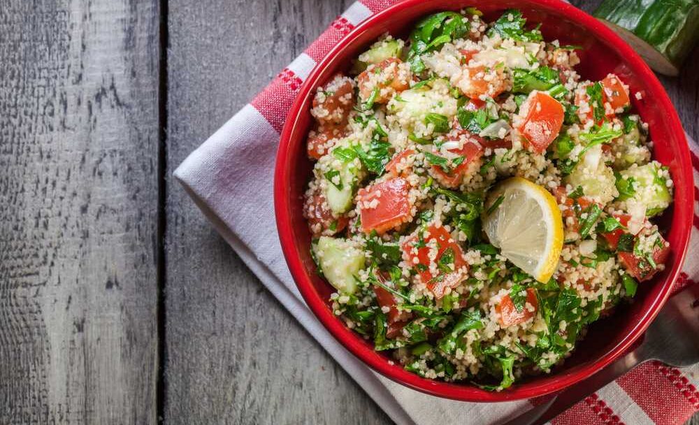 Tabbouleh, recepty z bulguru