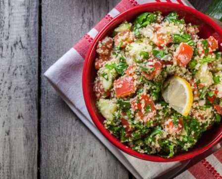 Tabbouleh, recepty z bulguru