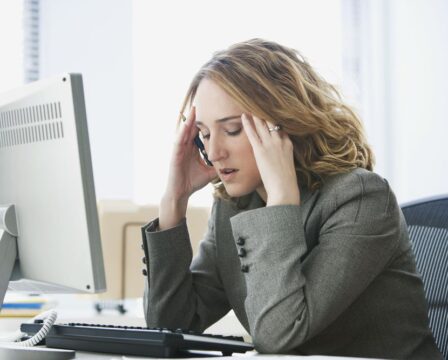 nespavost a stres v práci