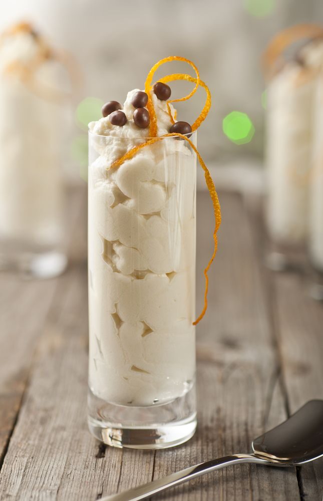 Pěna z bílé čokolády a mascarpone