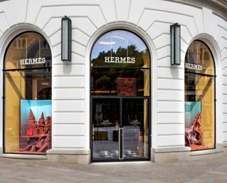 Obchod Hermes a kabelky Birkin bag