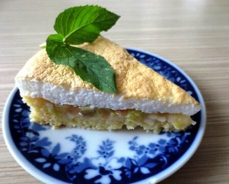Recept na koláč s rebarborou