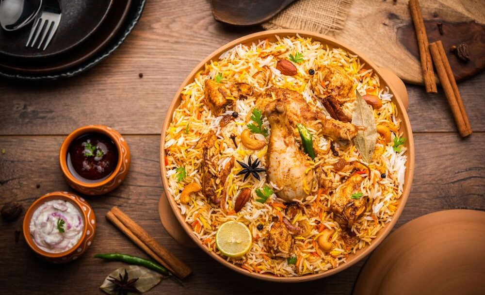 Kuře biryani