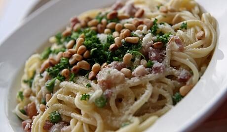 Špagety carbonara