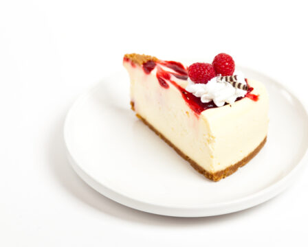 Nepečený cheesecake s bílou čokoládou