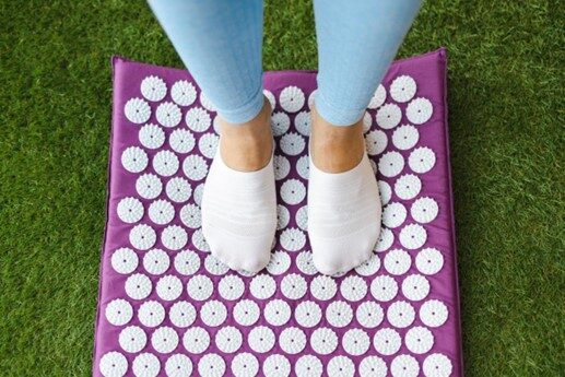 domácí masáž nohou